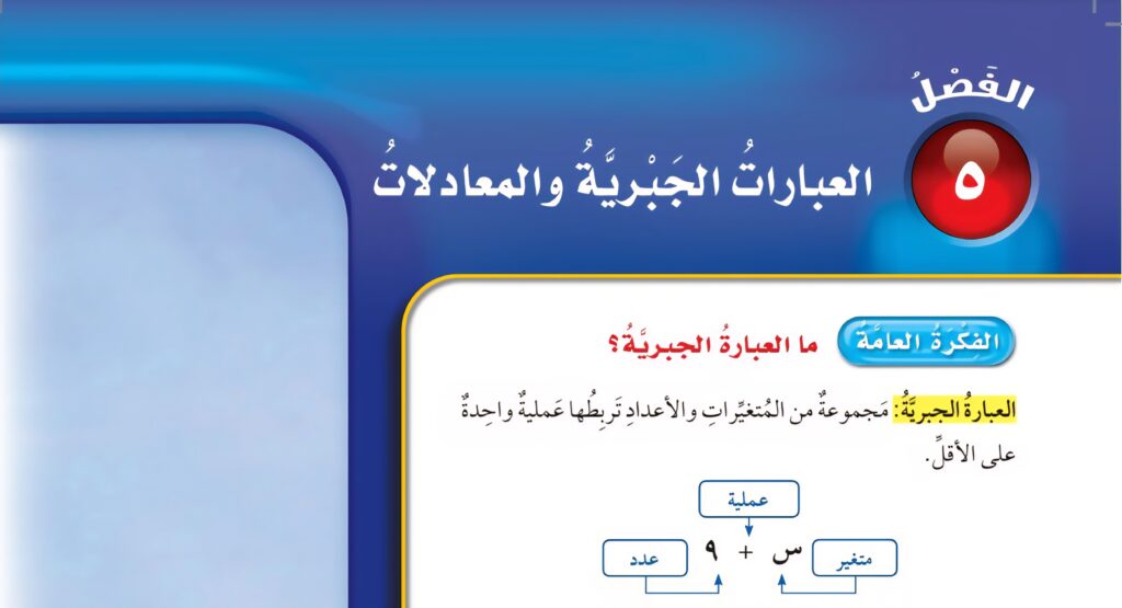 حل الفصل الخامس